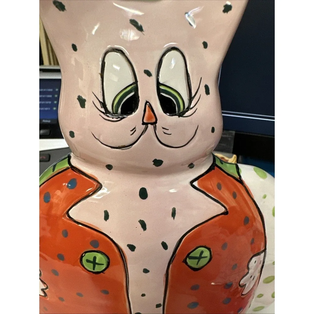 Ganz Sitting Dressed‎ Cat Figurine/Piggy Bank